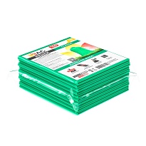 Мешки для мусора 160 л, зеленые, в пачке 10 шт., ПВД, 40 мкм, 900х1100 мм, i-Bag в Белгороде