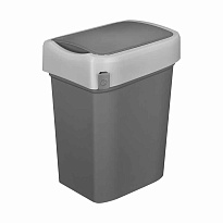 Контейнер для мусора Smart Bin 10 л (серый) 10 серый в Белгороде