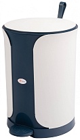 Контейнер для мусора Sтилъ с педалью 18 л синий 18 синий в Белгороде