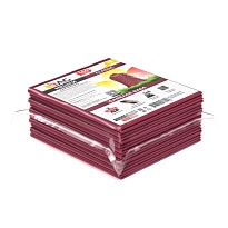 Мешки для мусора 160 л, бордовые, в пачке 10 шт., ПВД, 40 мкм, 900х1100 мм, i-Bag в Белгороде