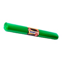 Мешки для мусора 180 л, зеленые, в рулоне 10 шт., ПВД, 50 мкм, 1100х900 мм, МЕШКОFF, 4458 в Белгороде